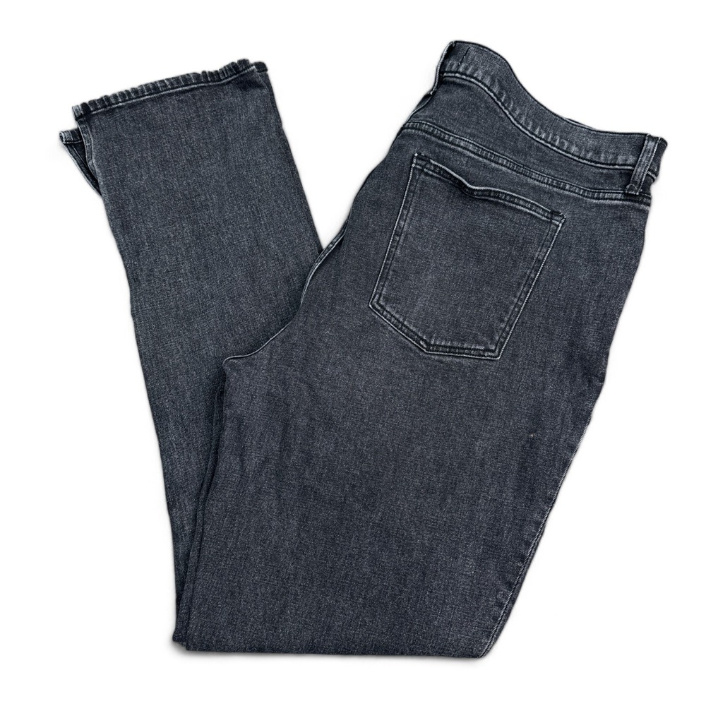 Abercrombie‎ & Fitch Skinny High Rise Jeans Womens Size 35 Charcoal Gray Denim
